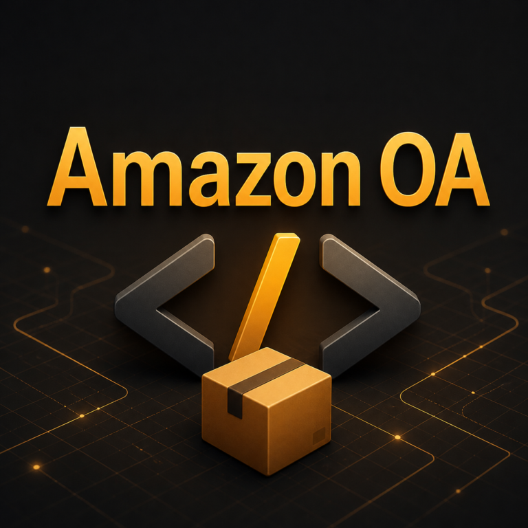 Amazon OA 面经配图