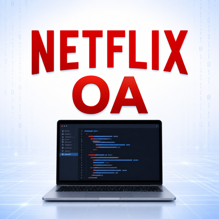Netflix SWE OA 在线测评编程题封面