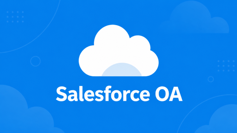 Salesforce OA 云朵标识封面