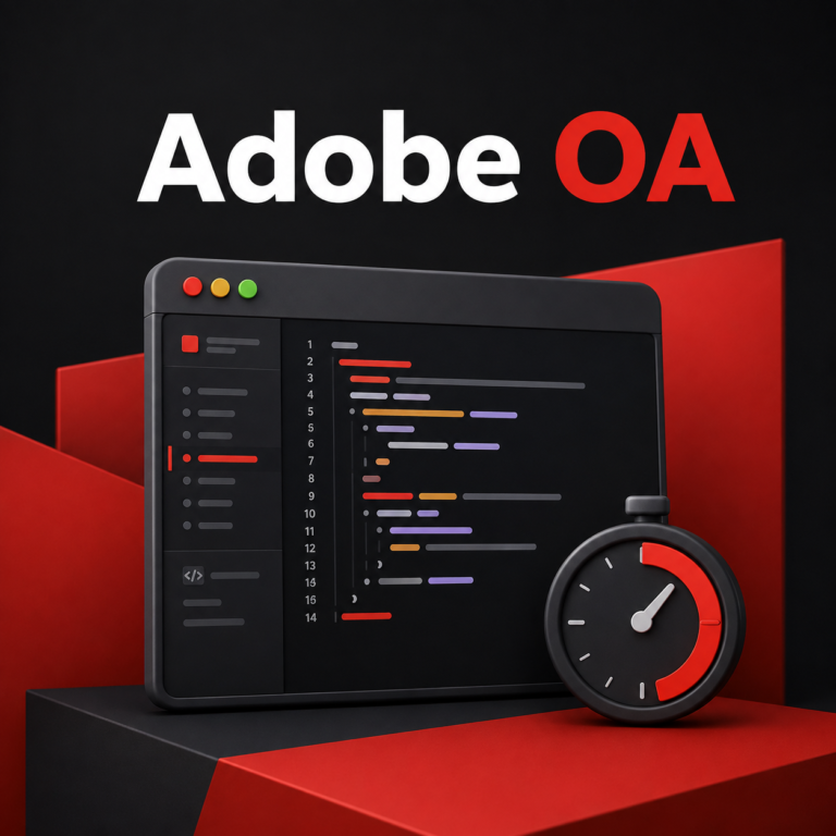 Adobe OA 在线笔试代码编辑器与计时器